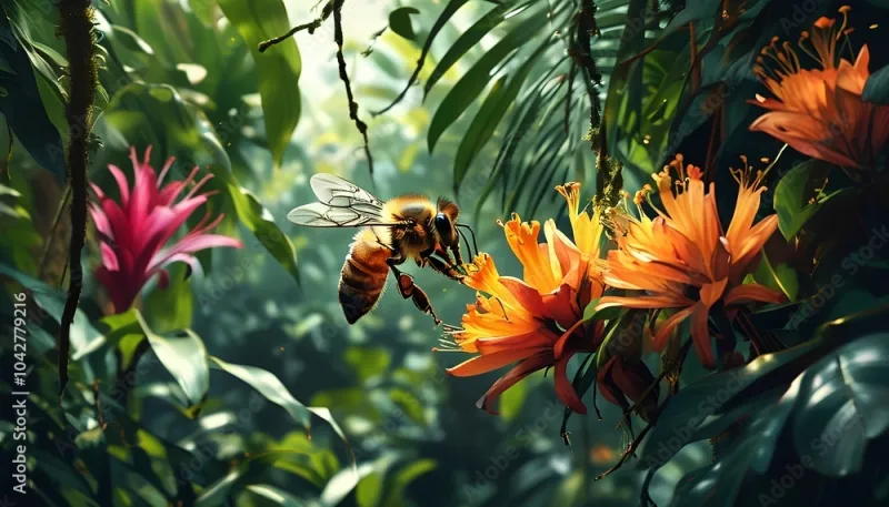 Les butineuses du terroir : comment les insectes font prospérer les vergers créoles